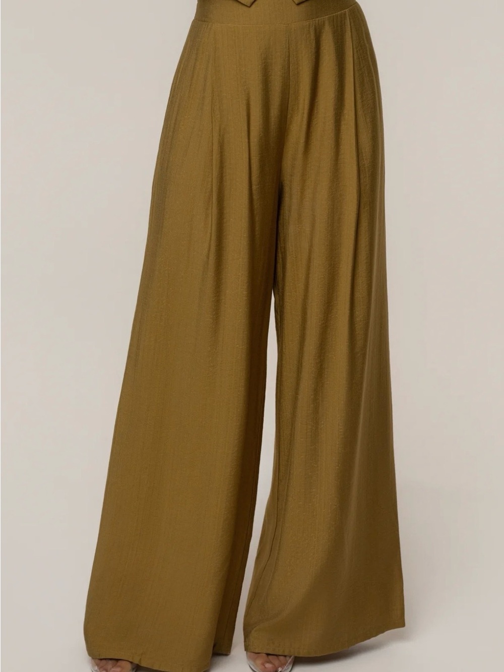OLIVE TROPICAL DAZE PANT SET - Picture 3 of 12
